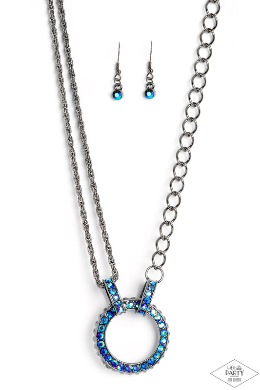 Razzle Dazzle Blue Necklace