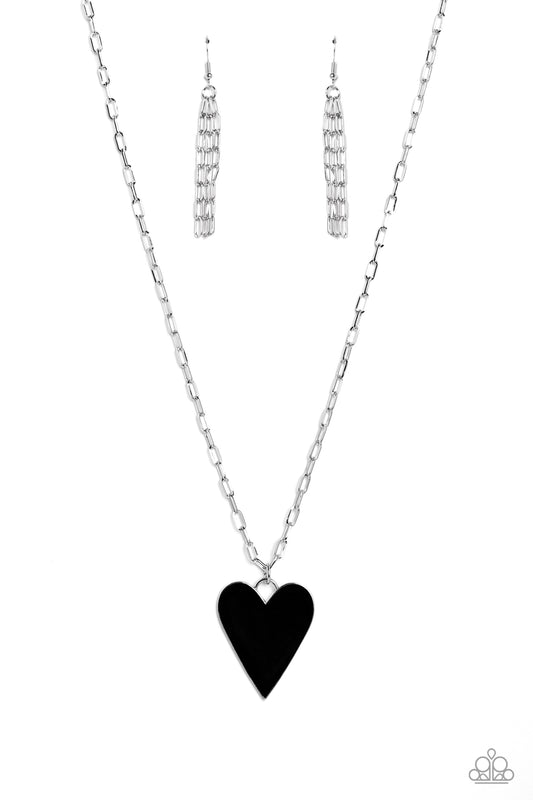 Subtle Soulmate Black Necklace