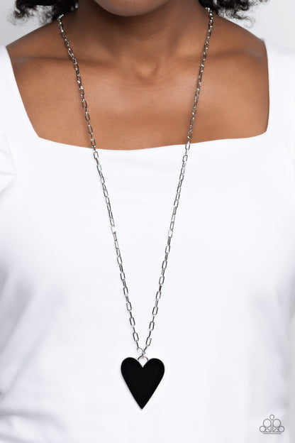 Subtle Soulmate Black Necklace
