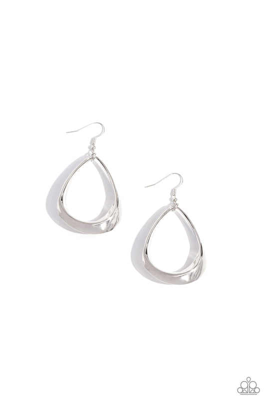 Subtle Solstice Silver Earrings
