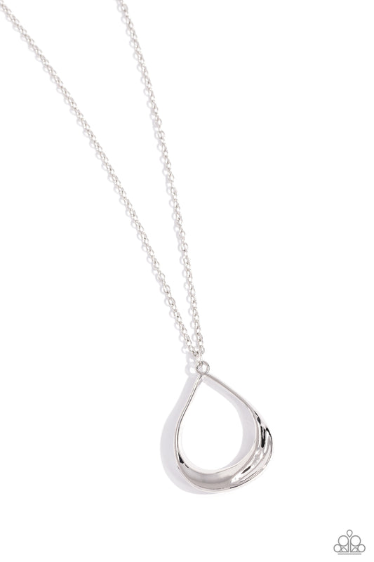 Subtle Season Silver Necklace