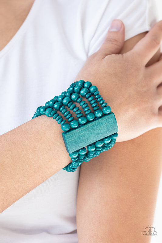 Dont Stop BELIZE-ing Blue
Bracelet - Daria's Blings N Things