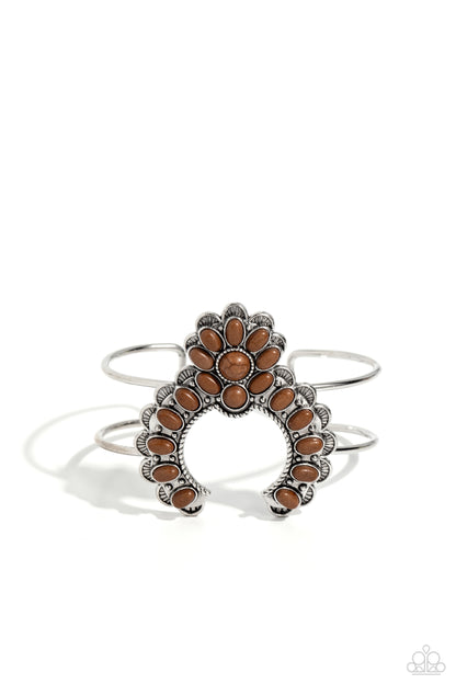 ZEN Play On Brown Cuff Bracelet
