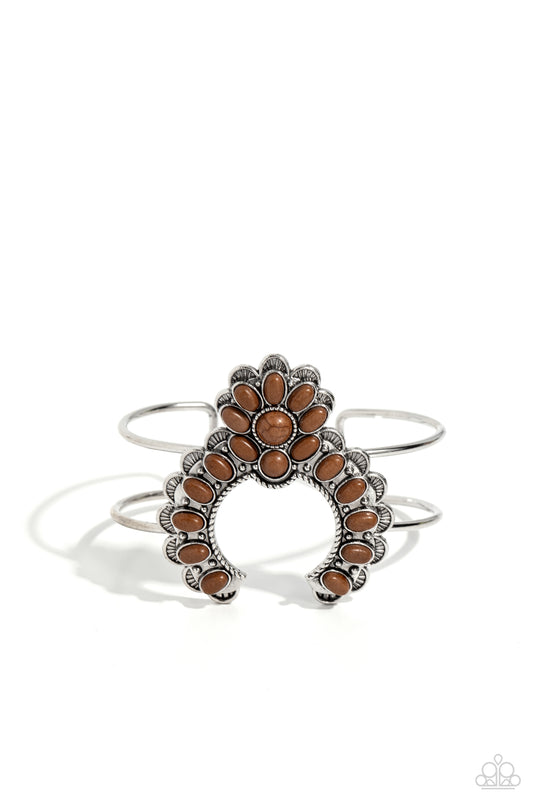 ZEN Play On Brown Cuff Bracelet