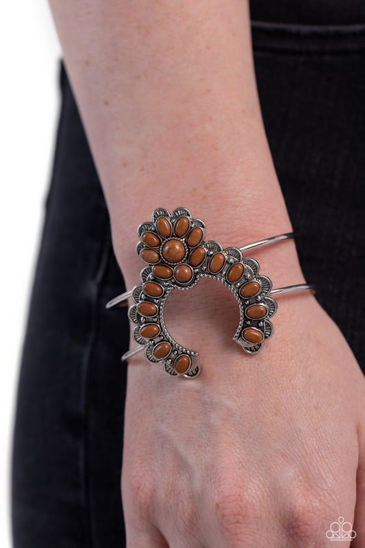 ZEN Play On Brown Cuff Bracelet
