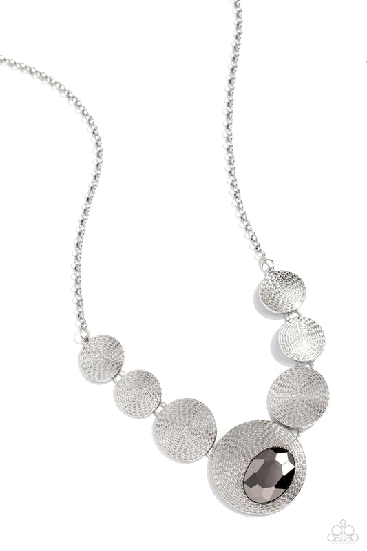 EDGY or Not Silver Necklace