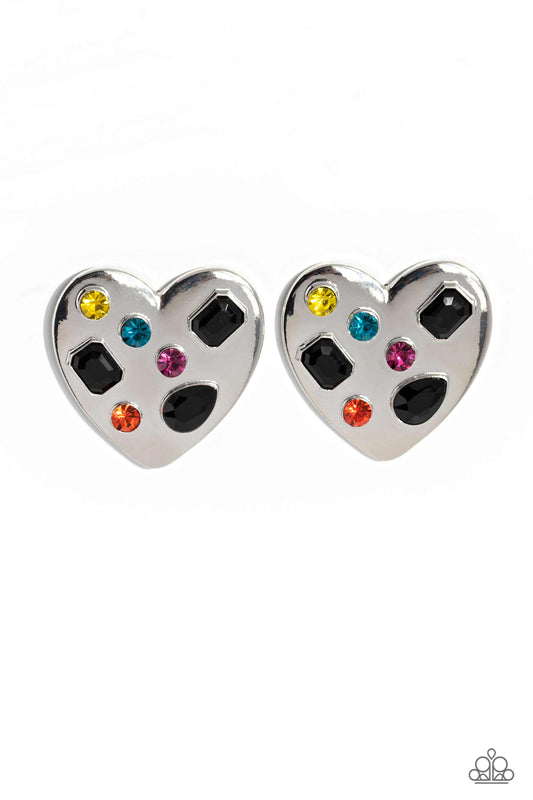 Relationship Ready Black Post Earrings