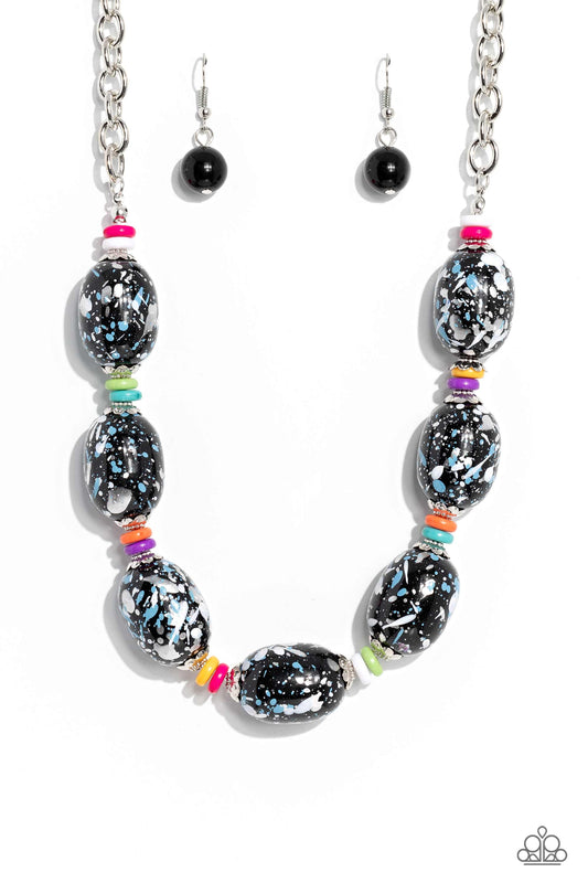 No Laughing SPLATTER Multi Necklace