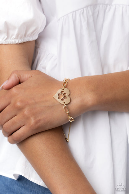 PAW-sitively Perfect Gold Bracelet