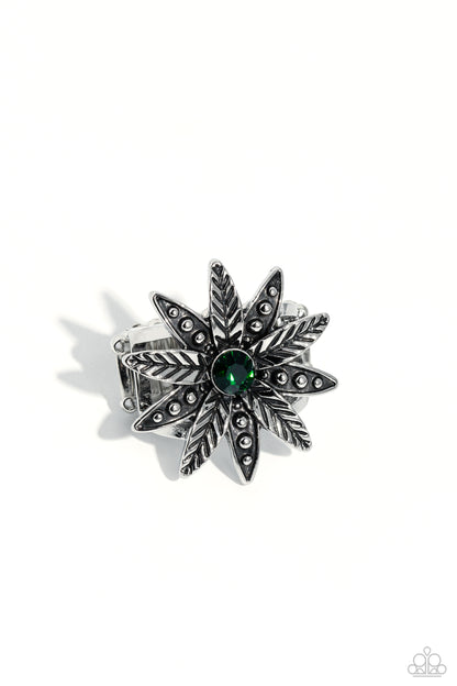 Sunflower Season Green Ring