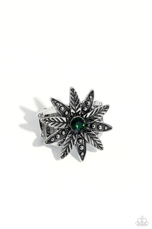 Sunflower Season Green Ring