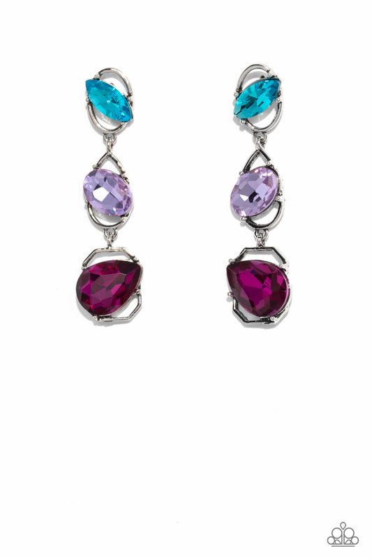 Dimensional Dance Multi Earrings