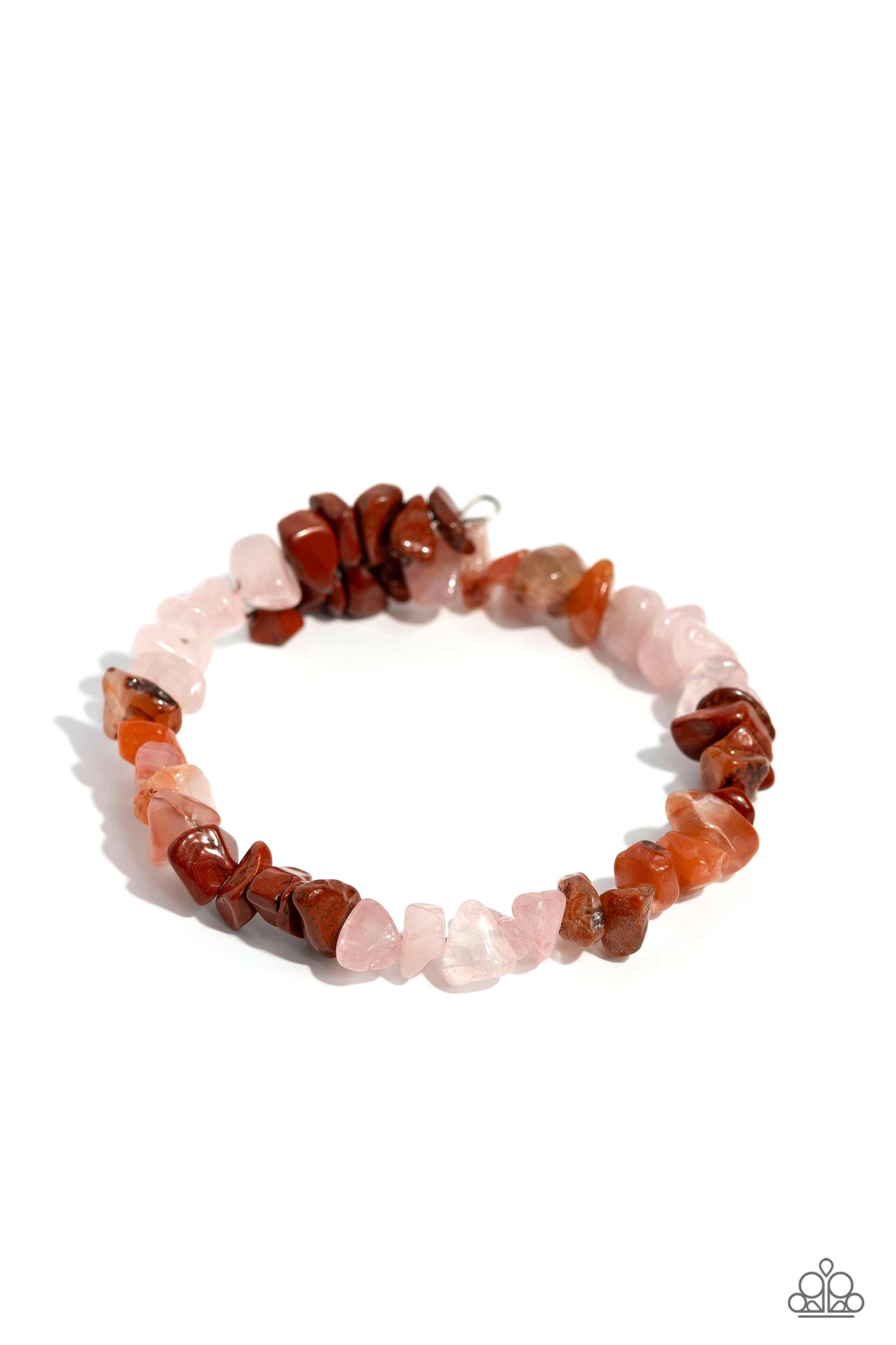Sculpted Showcase Red Bracelet
