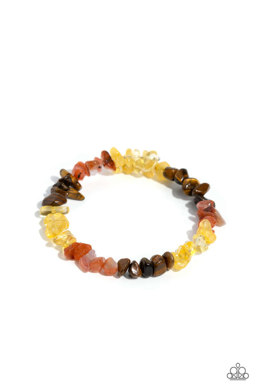 Sculpted Showcase Brown Bracelet