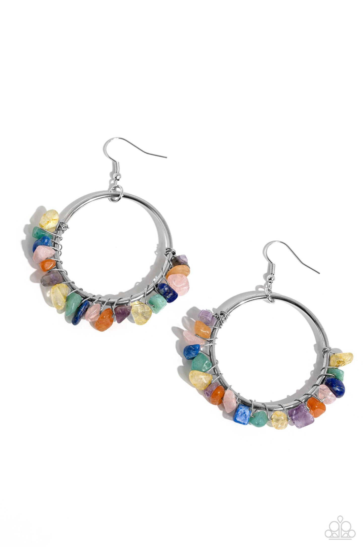 Handcrafted Habitat Multi Earrings Paparazzi