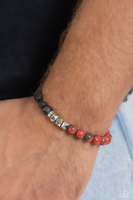 Defaced Deed Orange Bracelet
