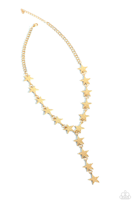 Reach for the Stars Gold Necklace