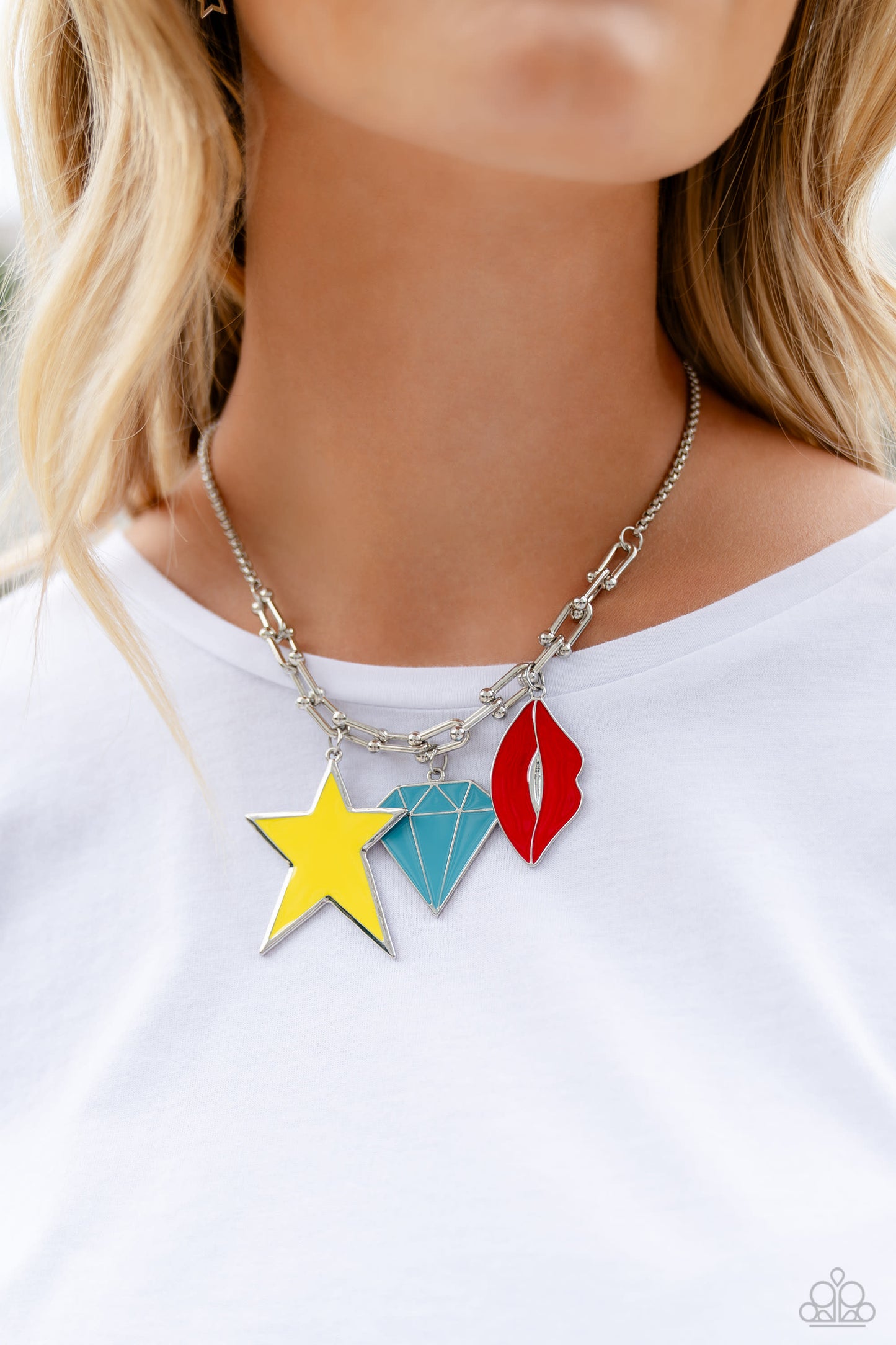 Scouting Shapes Multi Necklace Paparazzi