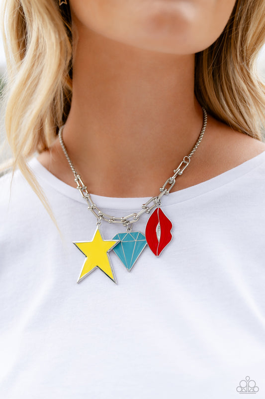 Scouting Shapes Multi Necklace Paparazzi