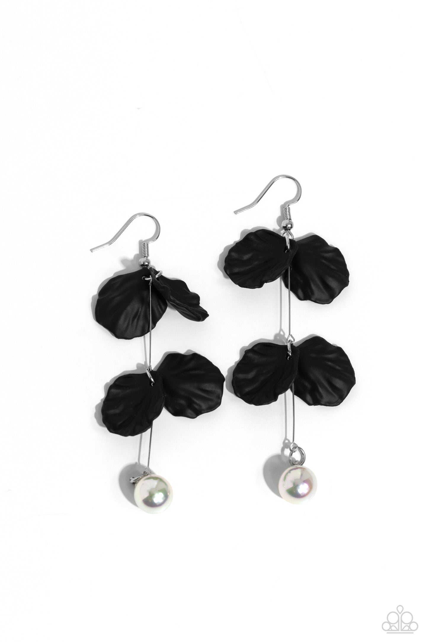 Edwardian Era Black Earrings