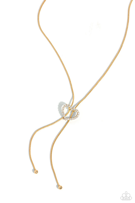 Tempting Tassel Gold Necklace