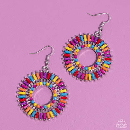 Ferris Wheel Finale Multi Earrings Paparazzi