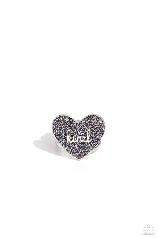 Compassionate Couture Black Ring