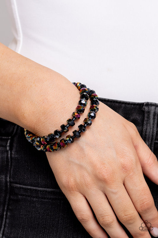 Seriously Stellar Black Bracelet
