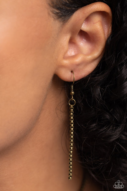 Seize the Serenity Brass Necklace