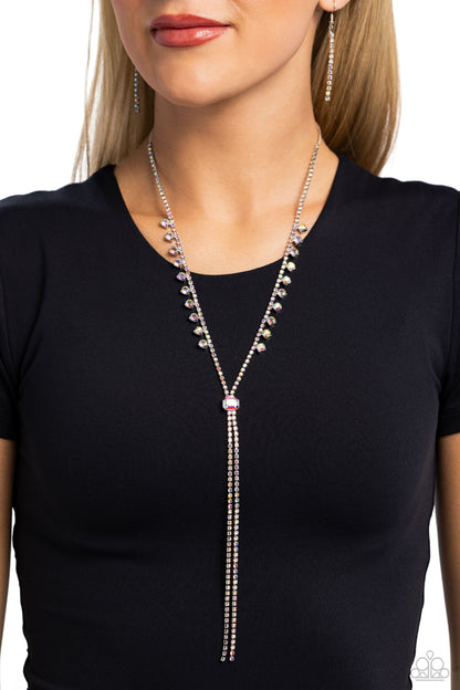 Synchronized SHIMMER Multi Necklace