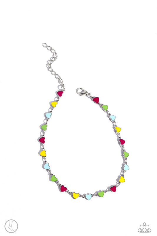 Dancing Delight Multi Ankle Bracelet