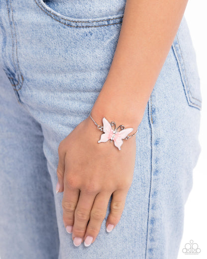 Aerial Adornment Pink  Bracelet