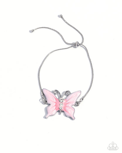 Aerial Adornment Pink  Bracelet