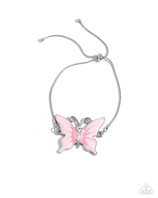 Aerial Adornment Pink  Bracelet