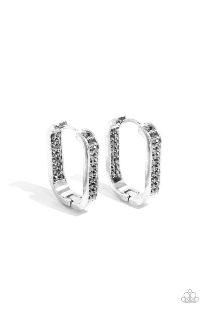 Sinuous Silhouettes Silver Earrings