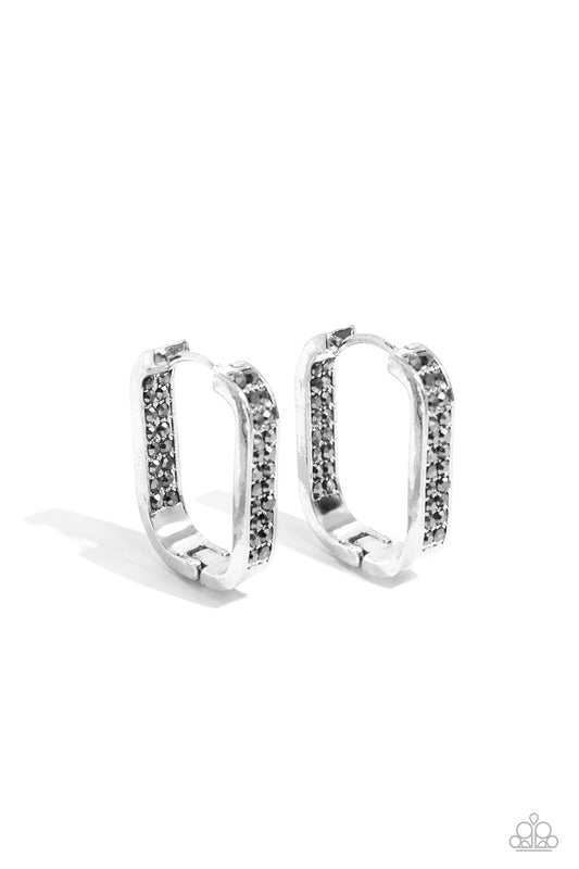 Sinuous Silhouettes Silver Earrings