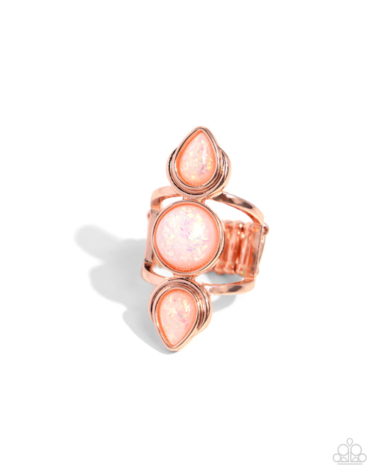Sultry Sheen Copper Ring