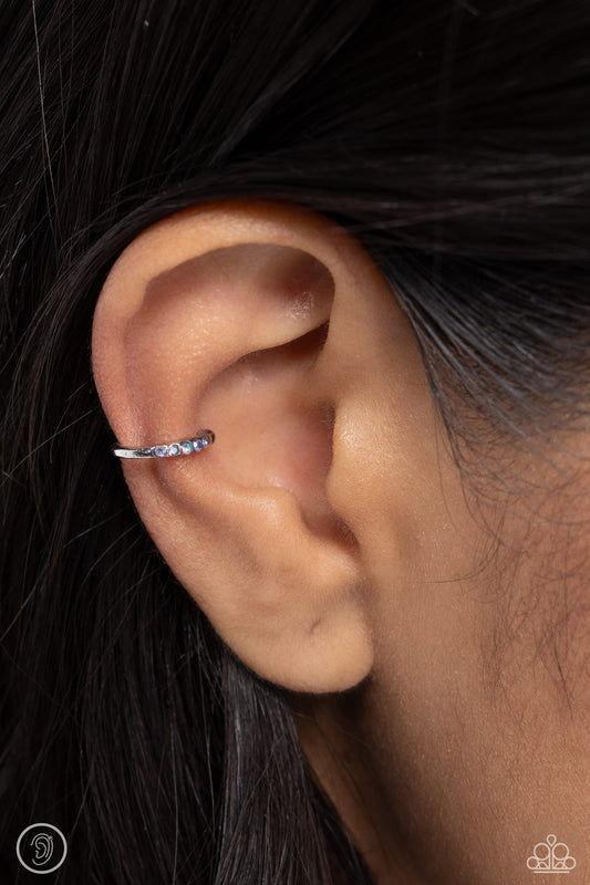 Charming Cuff Blue Ear Cuff Earrings