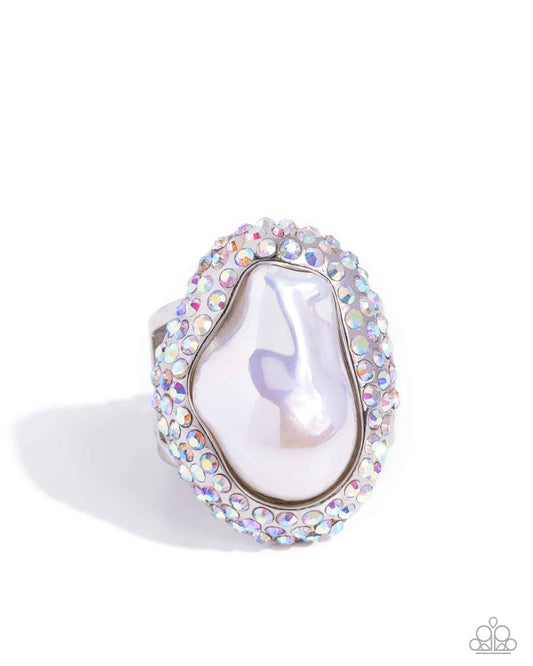 Opulent Ocean White Ring
