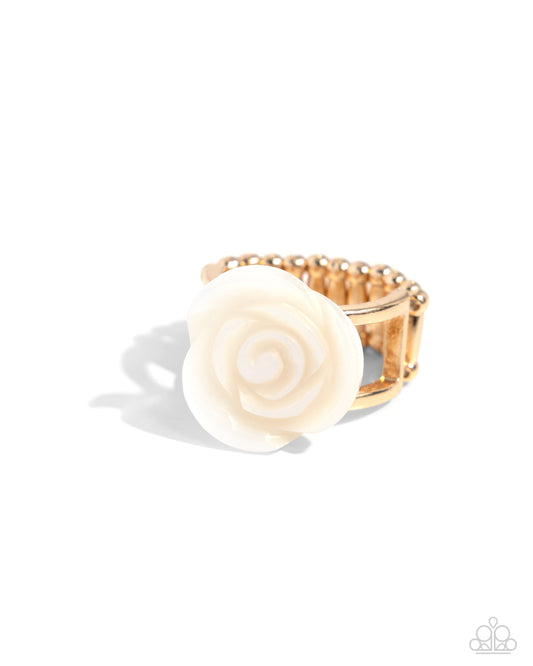 Top-SHELL Shine Gold Ring
