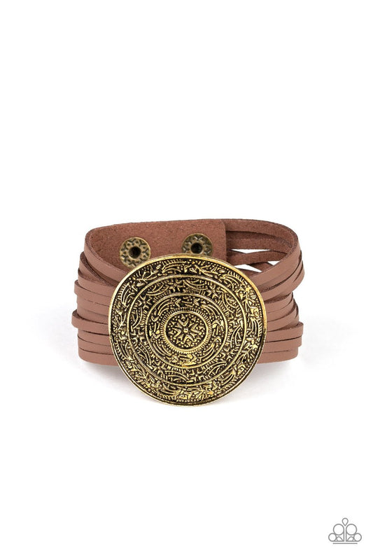 Treasure Quest Brass Urban Bracelet
