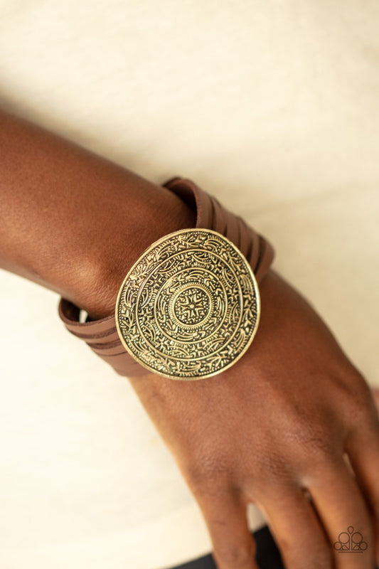 Treasure Quest Brass Urban Bracelet