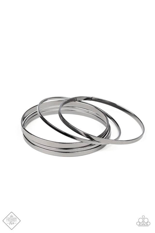 Ensnared Black Bracelets - Daria's Blings N Things