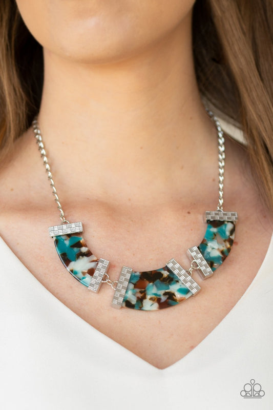 HAUTE-Blooded Blue Necklace - Daria's Blings N Things