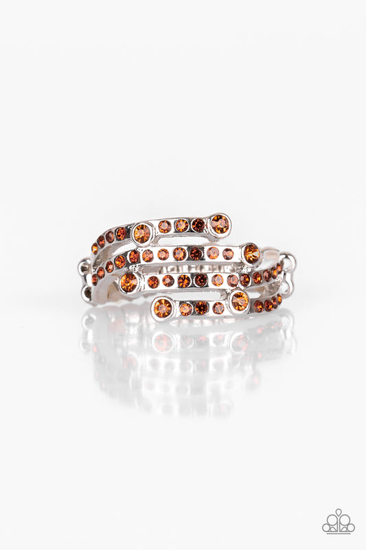 Casino CACHE Brown Ring - Daria's Blings N Things