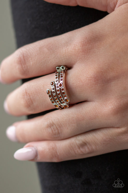 Casino CACHE Brown Ring - Daria's Blings N Things