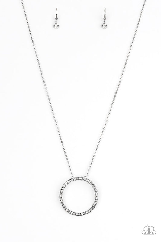 Center Of Attention Black Necklace Paparazzi