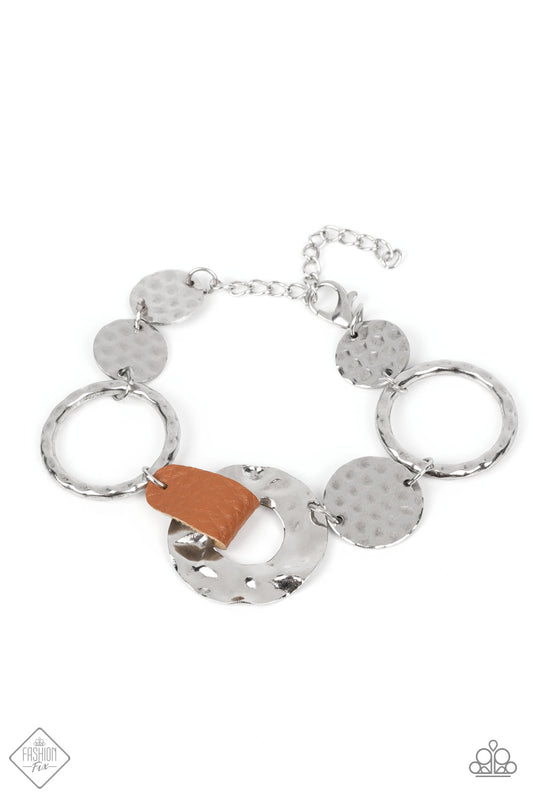 Desert Scraps Brown Bracelet Paparazzi