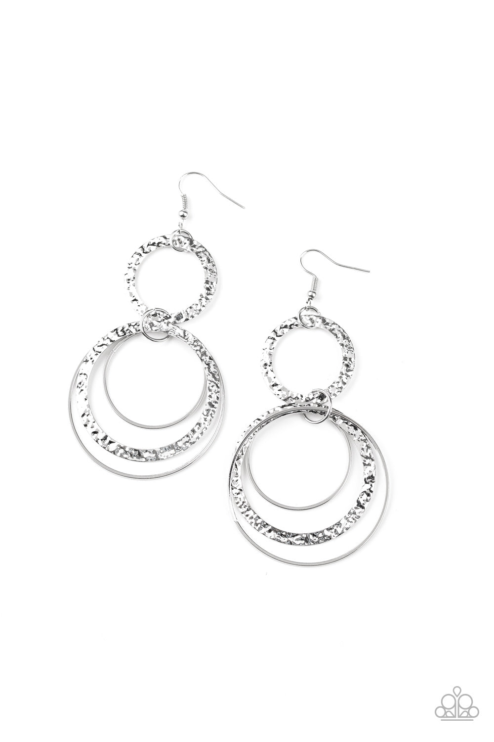 Eclipsed Edge Silver
Earrings - Daria's Blings N Things