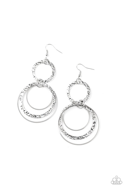 Eclipsed Edge Silver
Earrings - Daria's Blings N Things